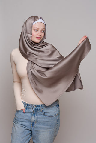 SAHARA DUST NIGHT SATIN HIJAB