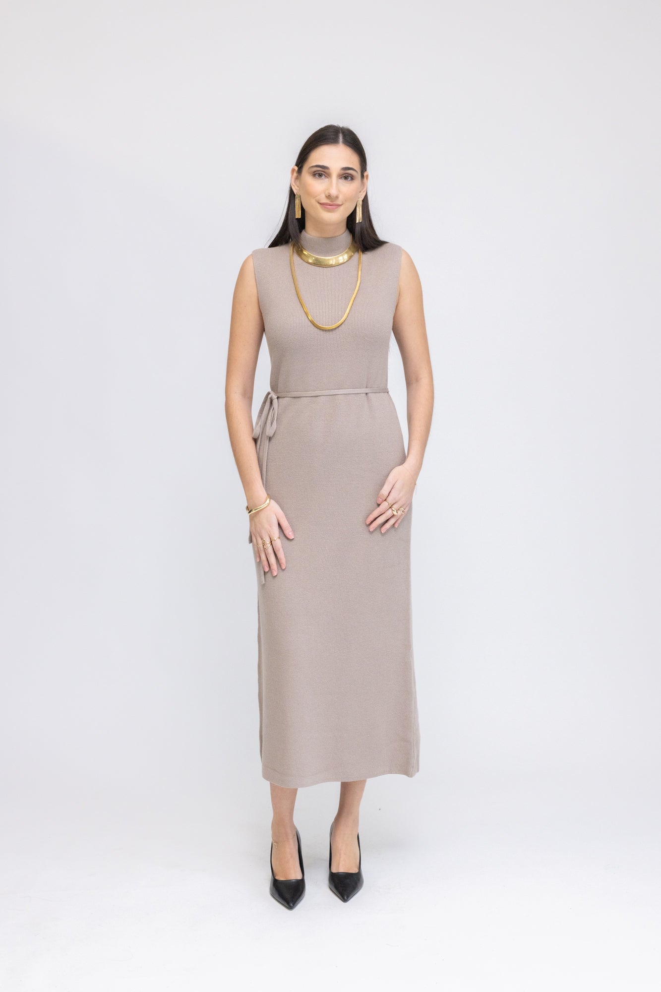 Knit Dress & Cardigan Set – Menatique