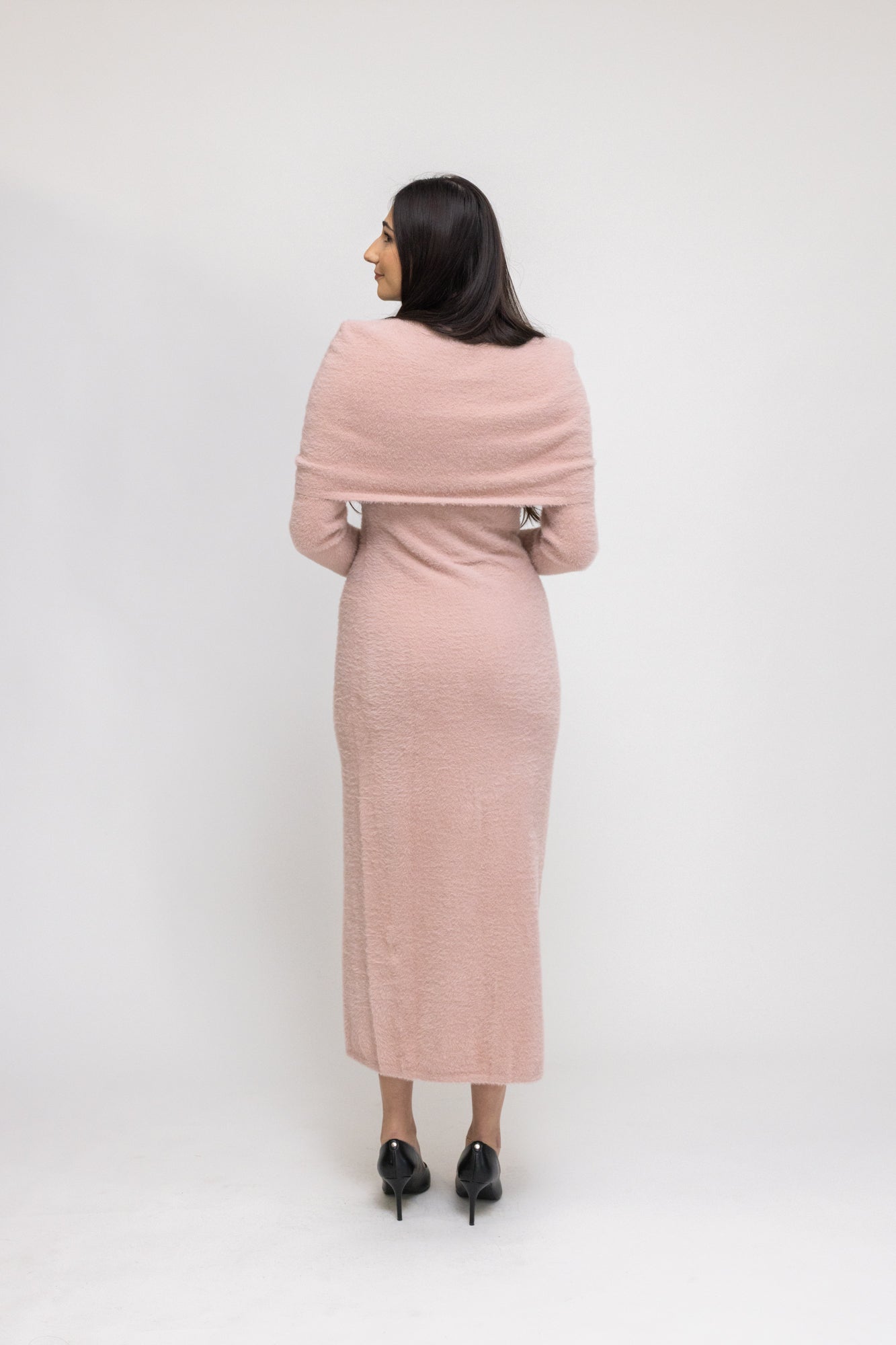 cape overlay midi dress By Anthropologie Casey Cape Overlay Satin Midi Dress