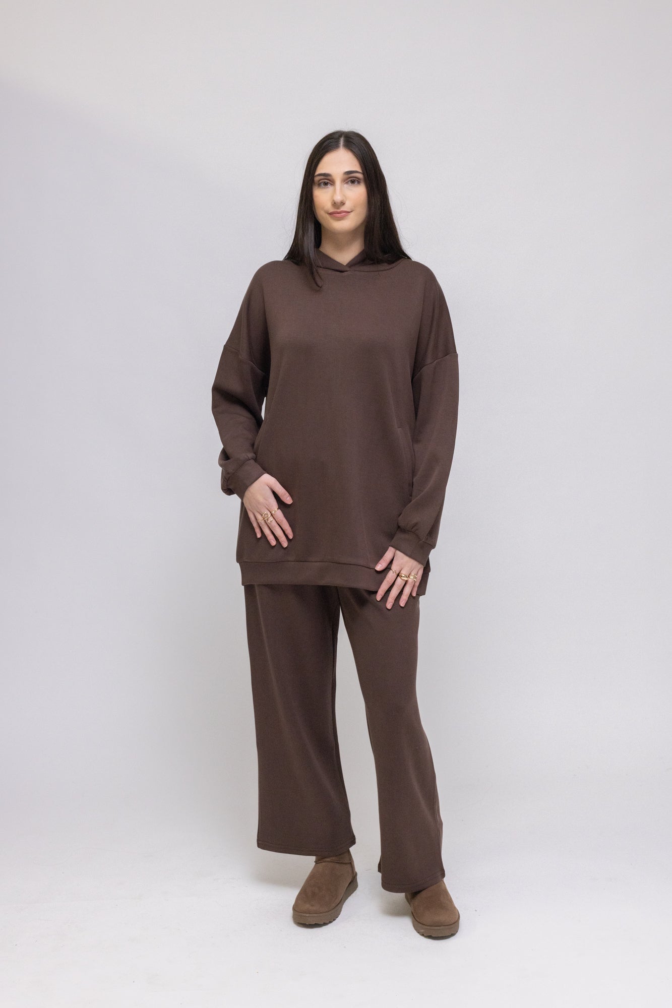 Sage Relaxed Hoodie Set – Menatique
