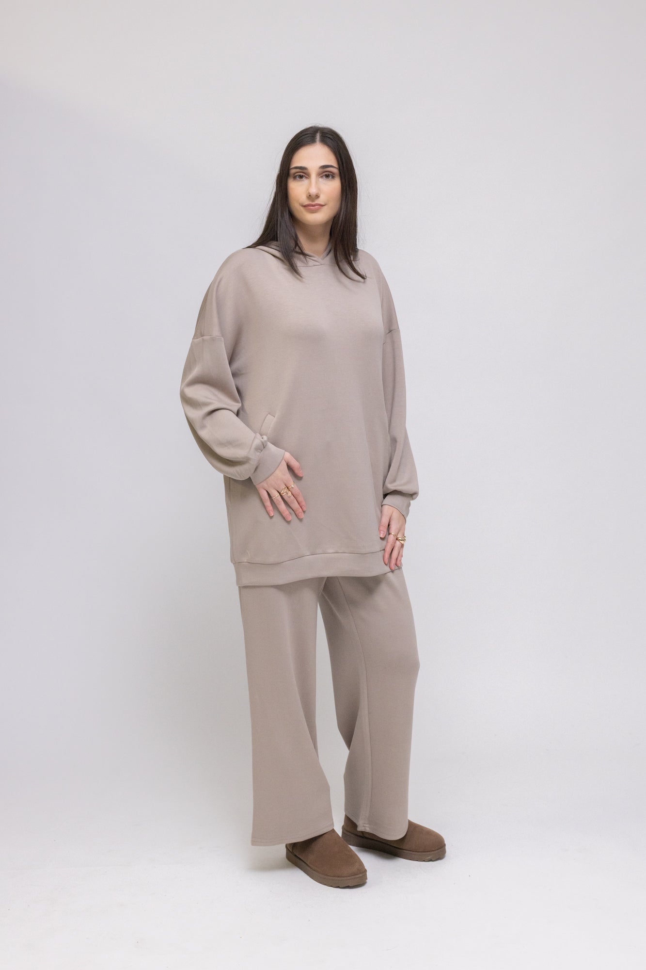 Sage Relaxed Hoodie Set – Menatique
