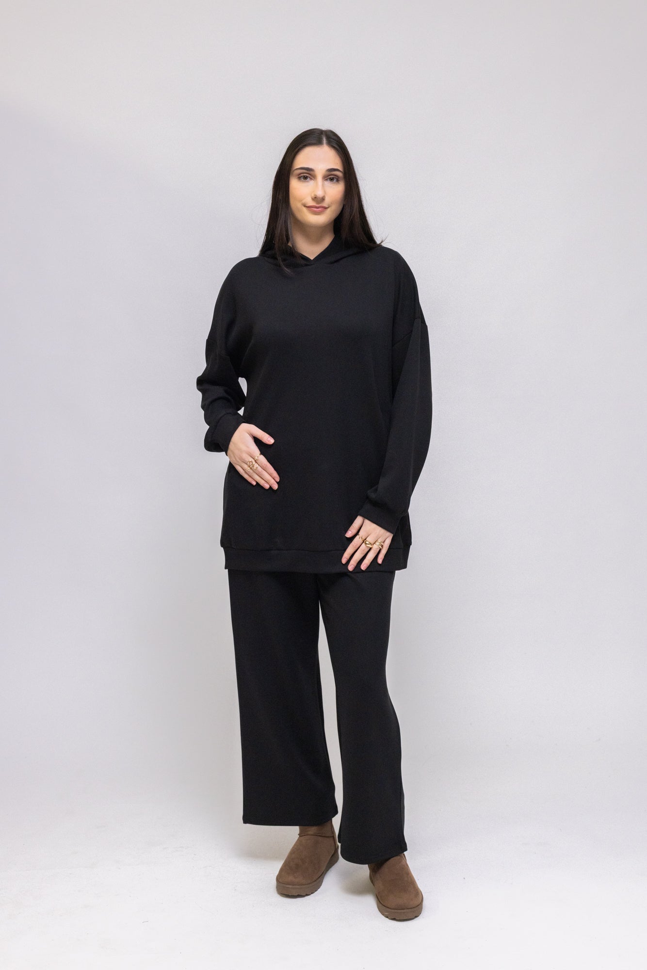 Sage Relaxed Hoodie Set – Menatique