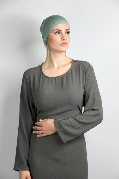 Modal Hijab with Matching Undercap Matcha 