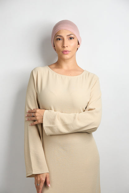 Light Modal Hijab with Matching Undercap Pink 