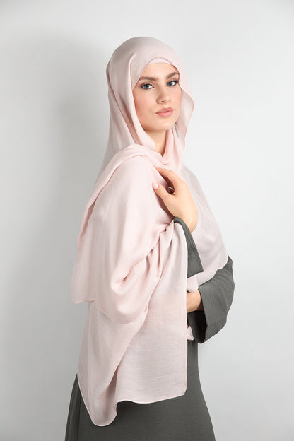 Modal Hijab with Matching Undercap Blush Pink 