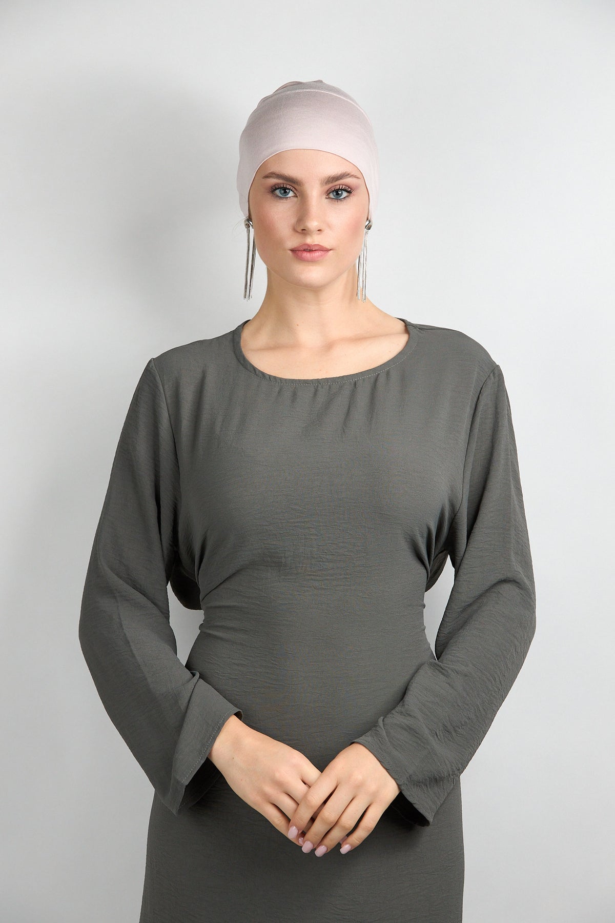 Modal Hijab with Matching Undercap Blush Pink 