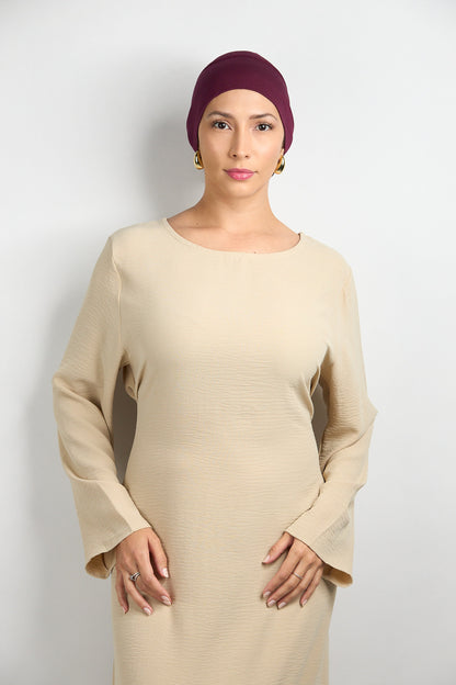 Modal Hijab with Matching Undercap Eggplant 