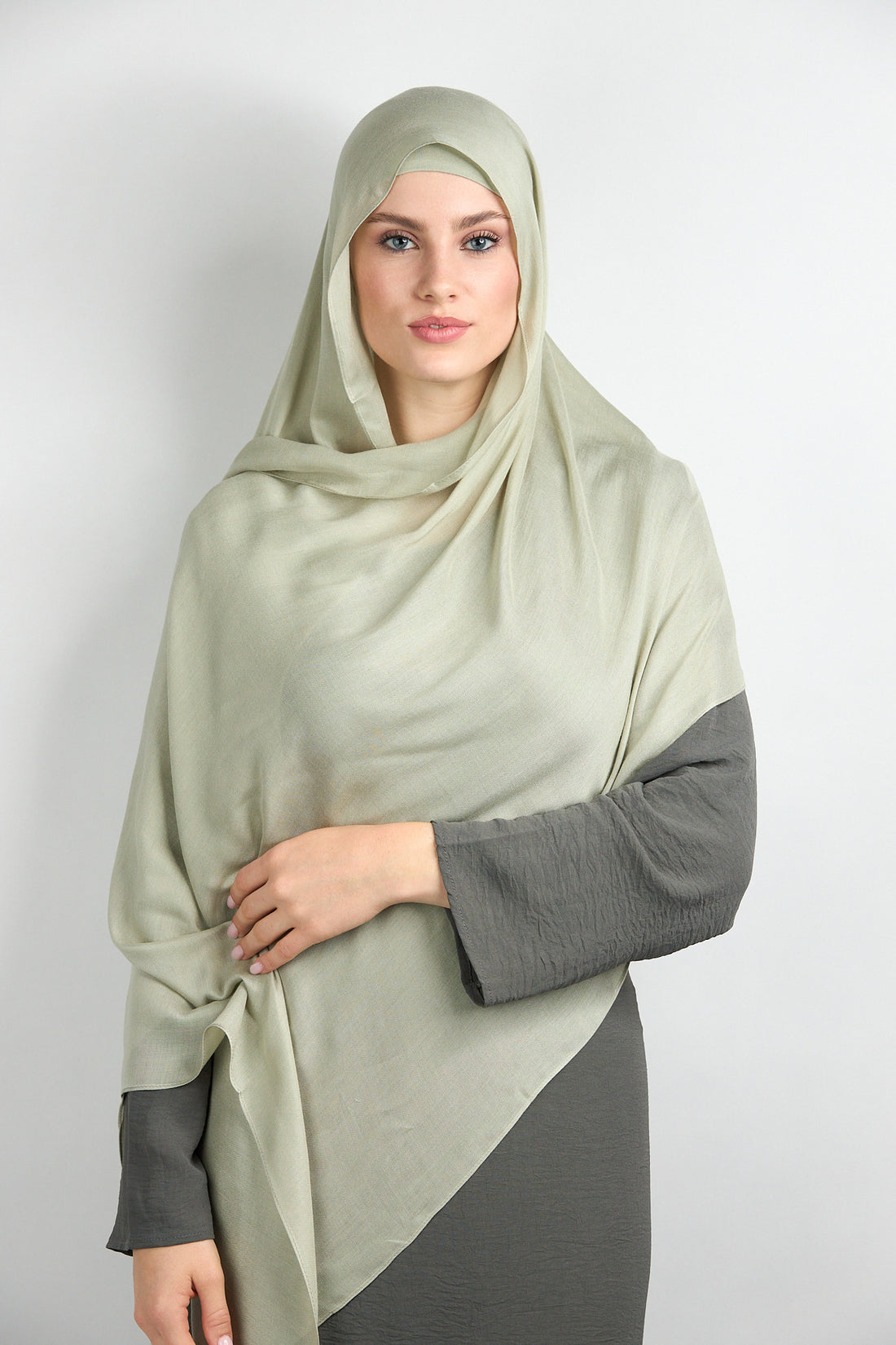 Modal Hijab With Matching Undercap Loden