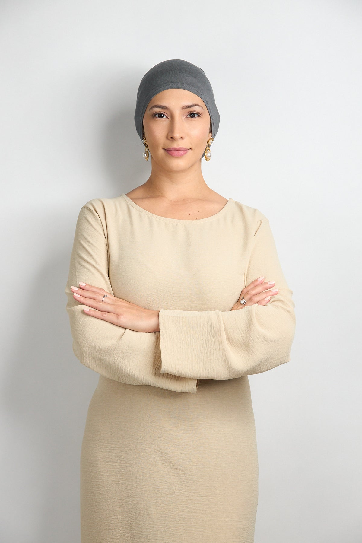 Modal Hijab with Undercap Dark Slate 