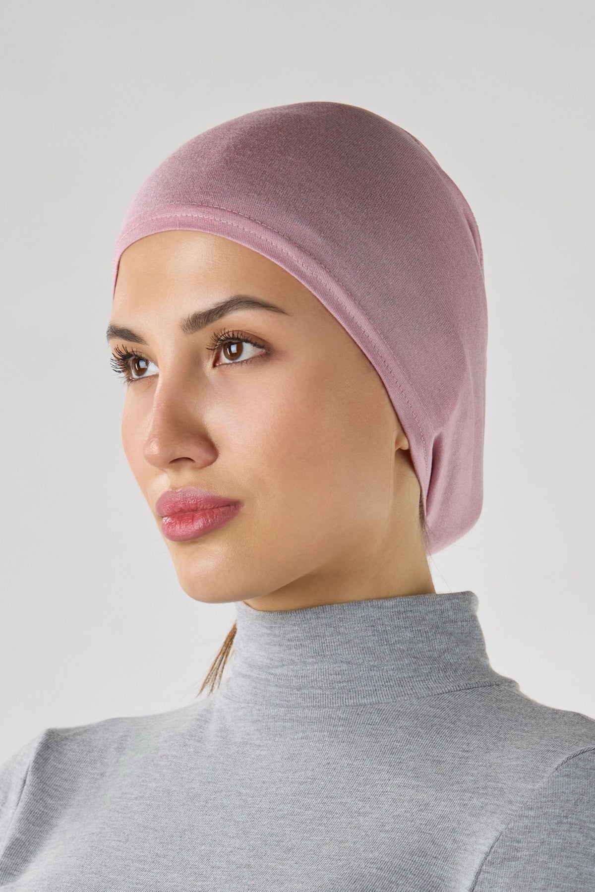 Modal Hijab With Matching Undercap Chineseviolet 