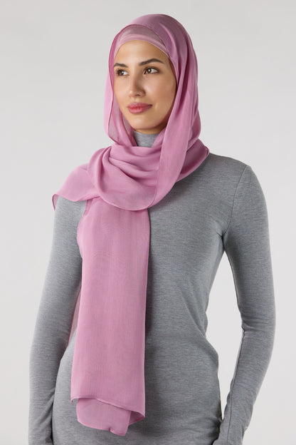 Modal Hijab With Matching Undercap Chineseviolet 