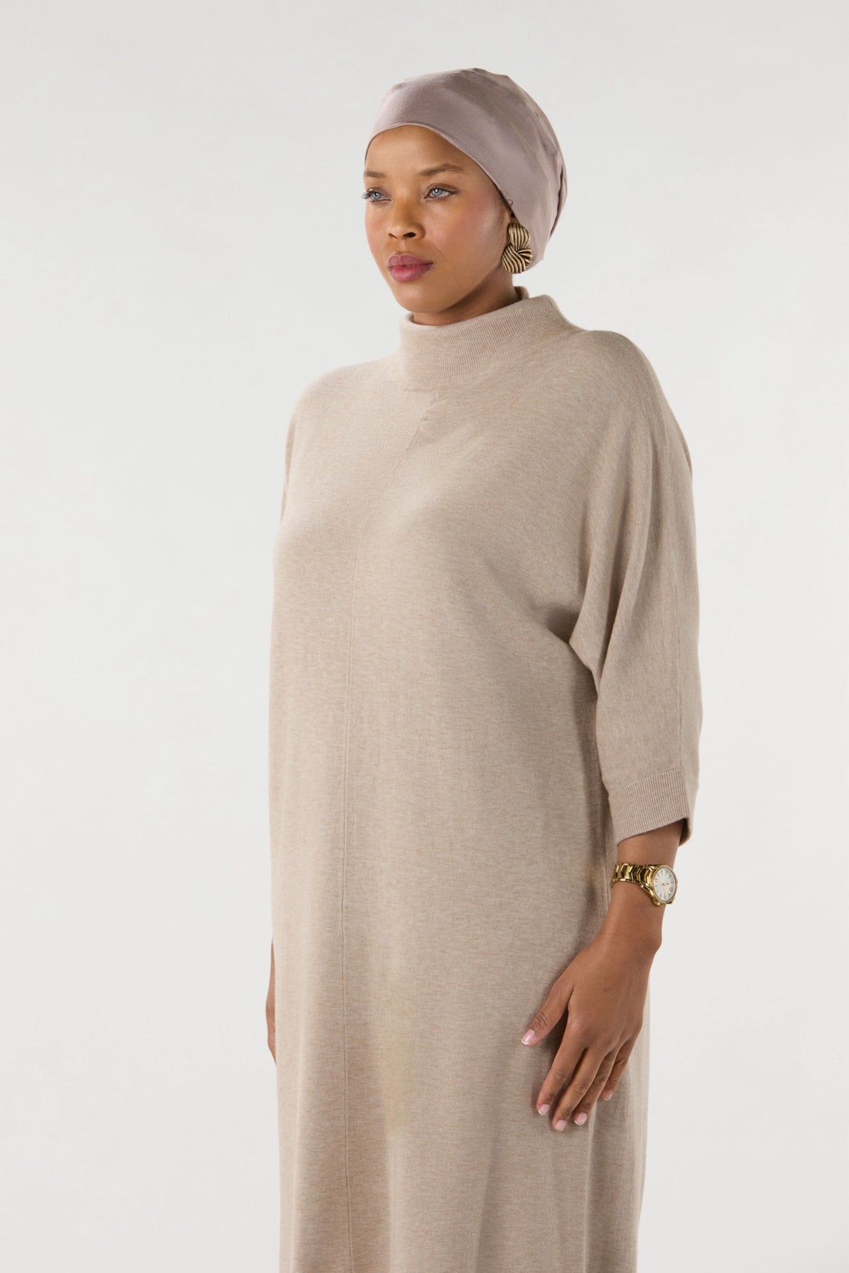Modal Hijab With Matching Undercap Dark Grege 