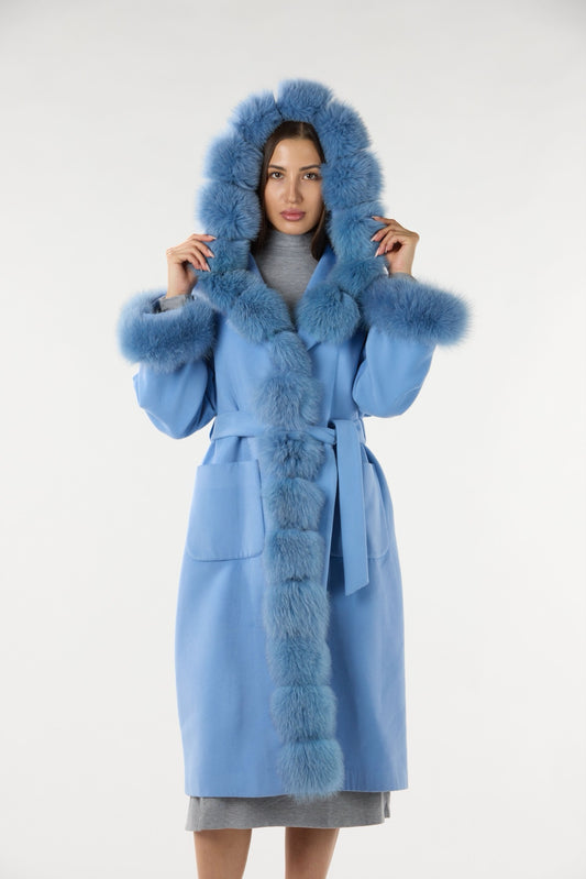 REAL AUTHENTIC FOX FUR COAT