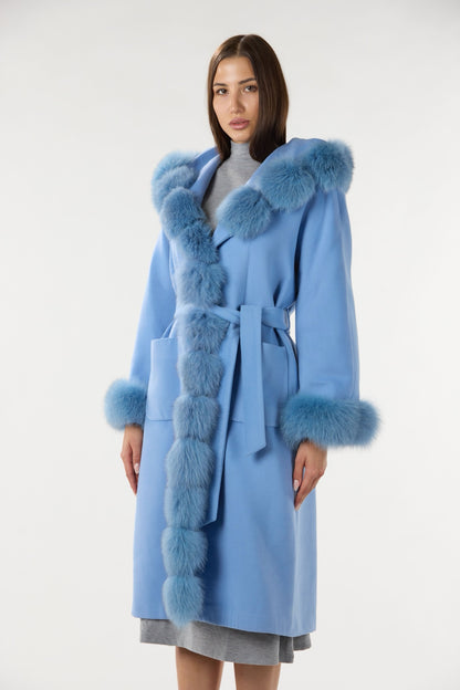 Real Authentic Fox Fur Coat