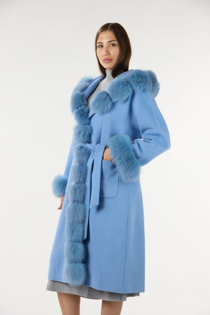 Real Authentic Fox Fur Coat