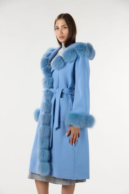 Real Authentic Fox Fur Coat