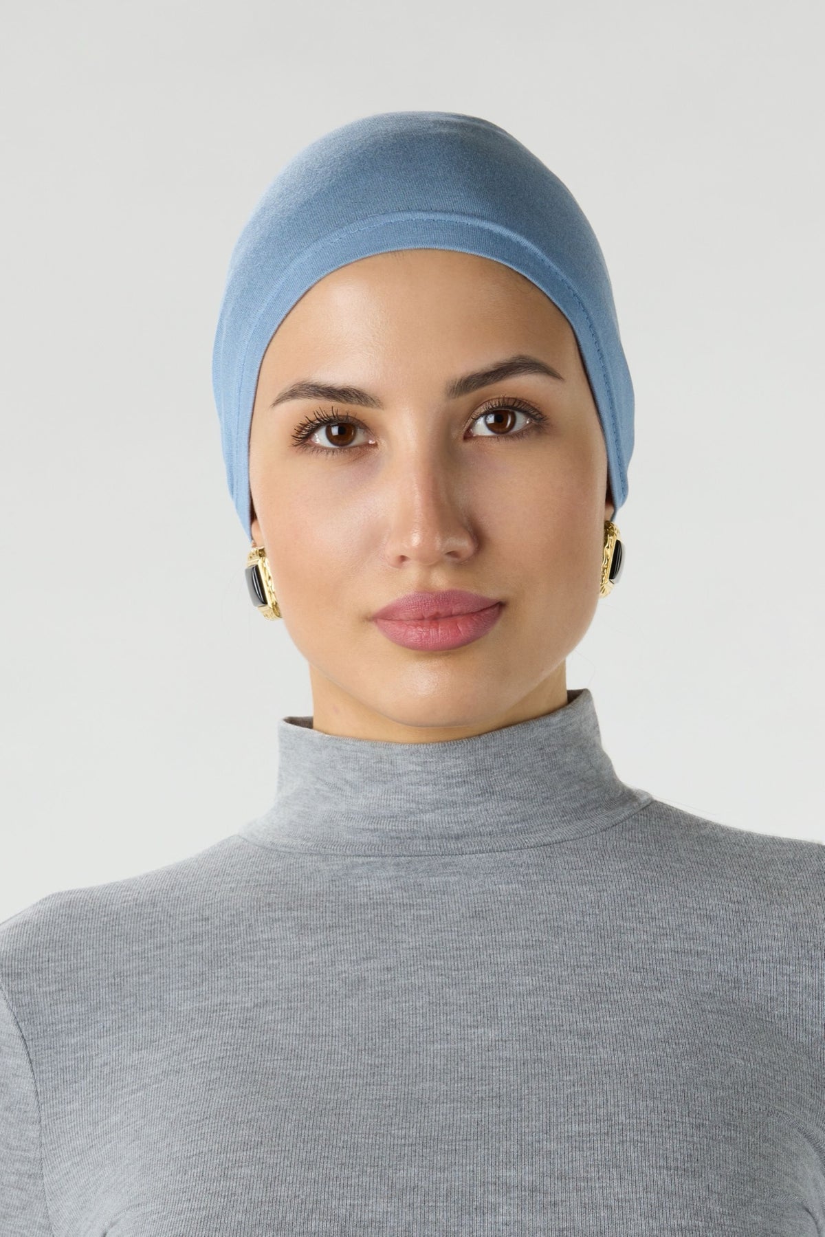 Modal Hijab With Matching Undercap Baby Blue 