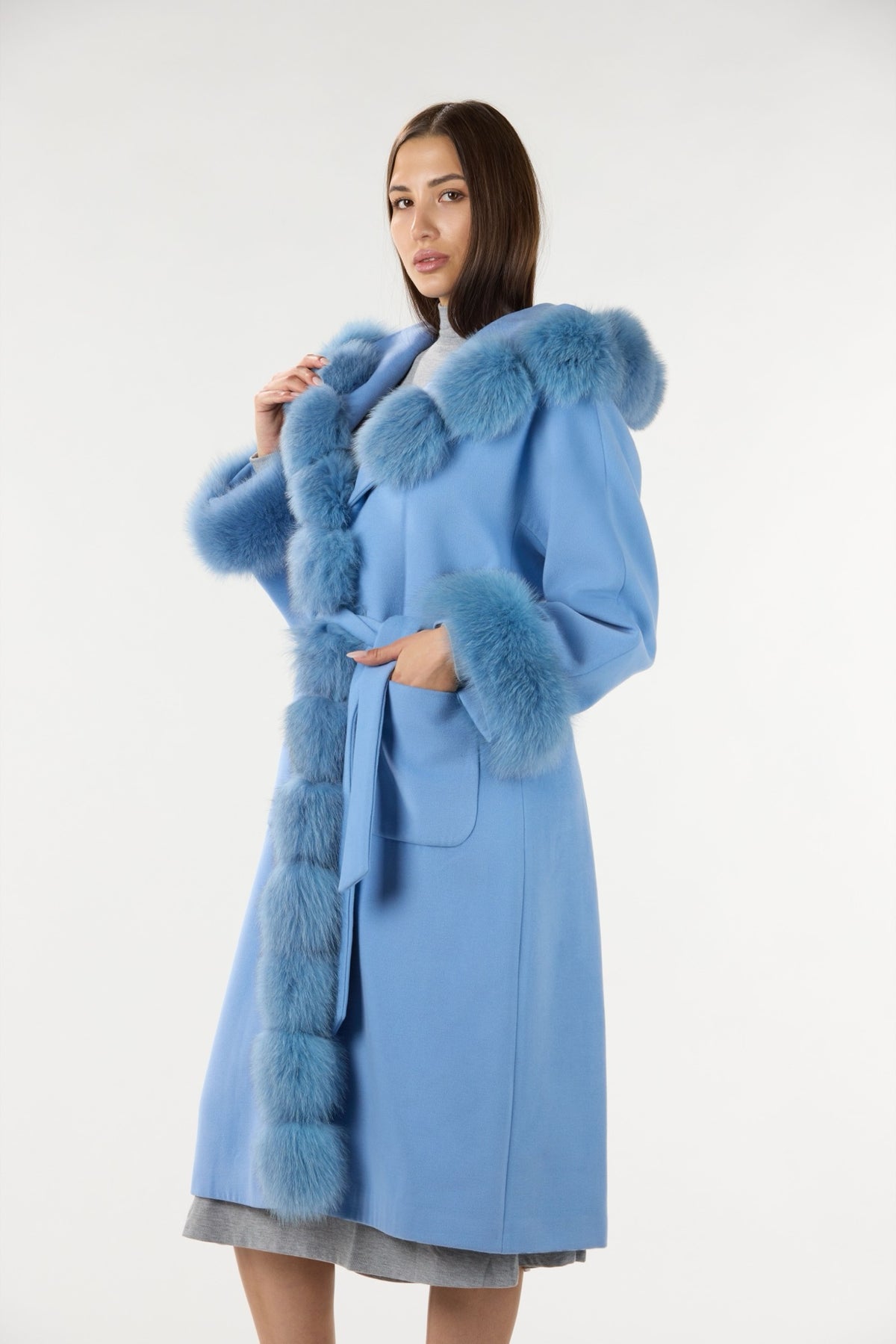Real Authentic Fox Fur Coat