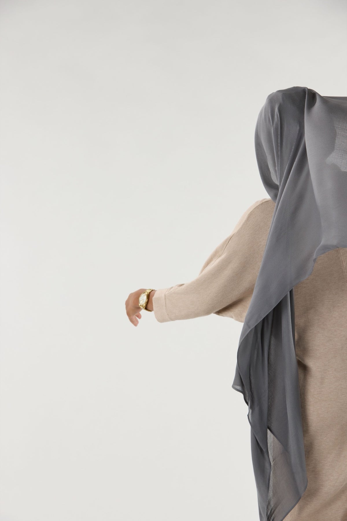 Modal Hijab With Undercap Dark Slate 