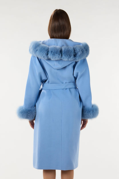 Real Authentic Fox Fur Coat