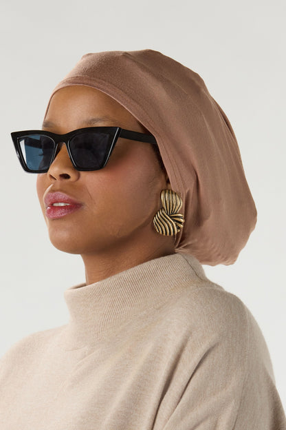 Modal Hijab With Matching Undercap Dark Mocha 