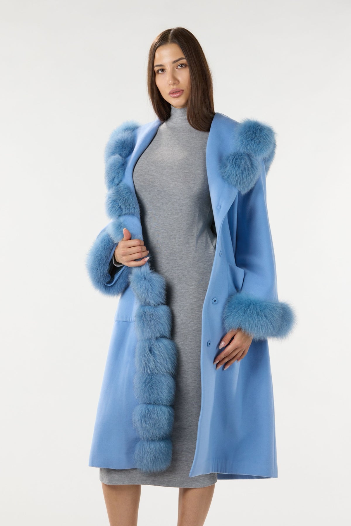 Real Authentic Fox Fur Coat