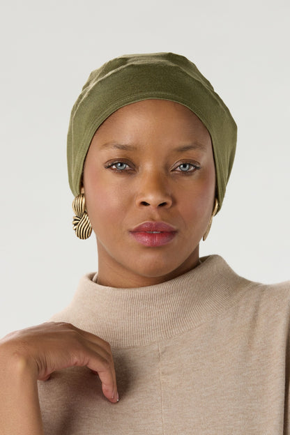 Modal Hijab With Undercap Avocado 