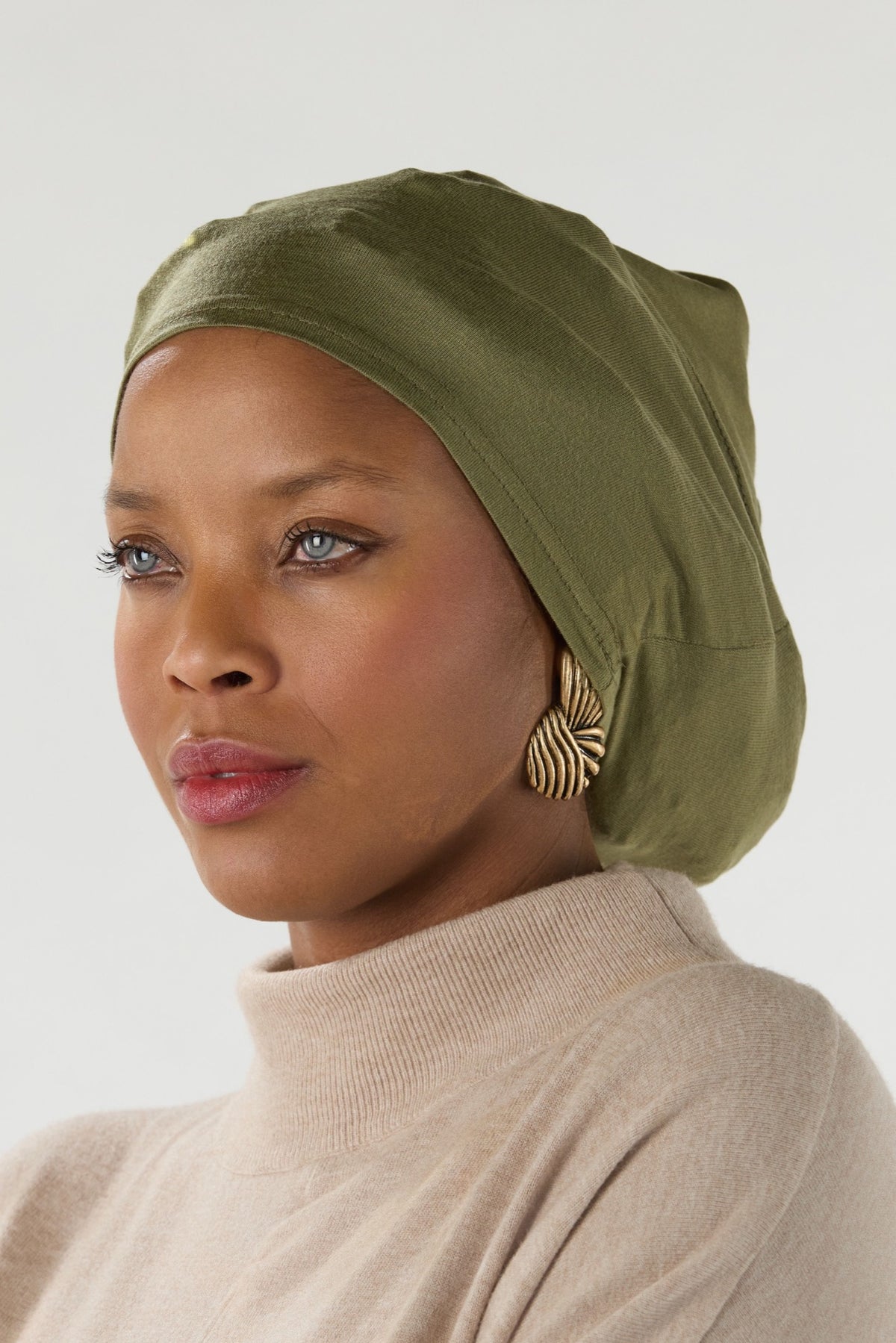Modal Hijab With Undercap Avocado 