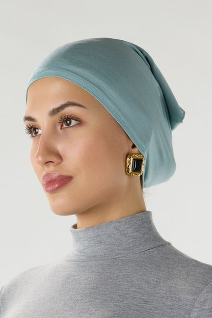 Modal Hijab With Matching Undercap Aqua 