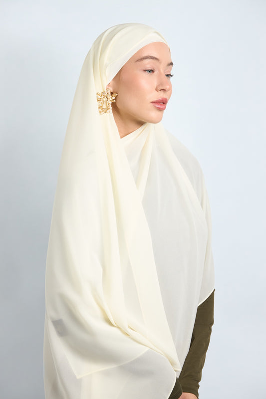 Premium Chiffon Fade Yellow #40