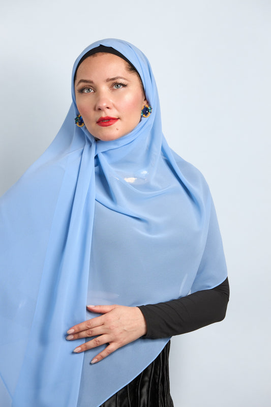 Premium Chiffon Cadet Blue #14