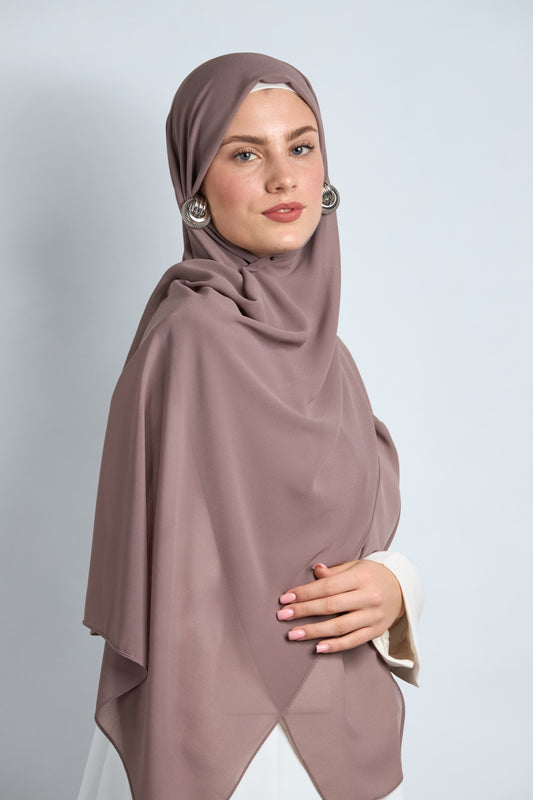Premium Chiffon Brownish Gray #27