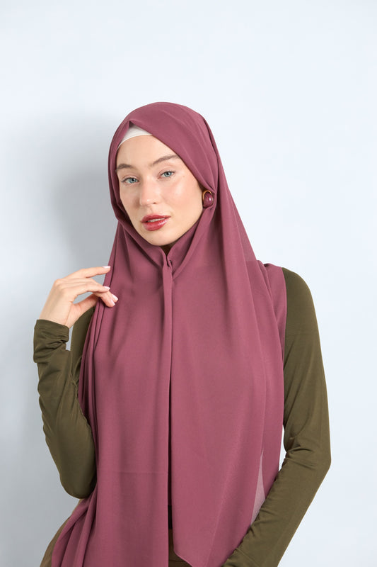 Premium Chiffim Midnight Purple
