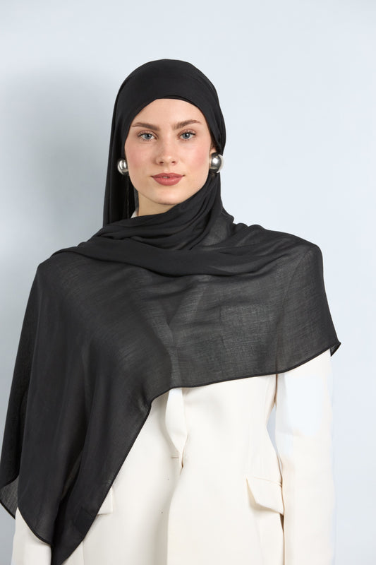 Modal Cotton with Matching Undercap Black