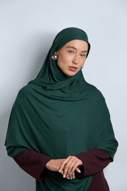 Premium Jersey Cotton Emerald Green #11