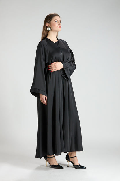 Safiya Black Abaya with Sheila