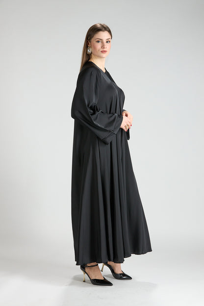 Safiya Black Abaya with Sheila