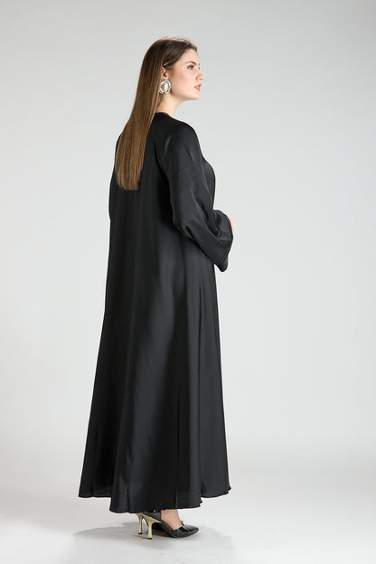 Safiya Black Abaya with Sheila