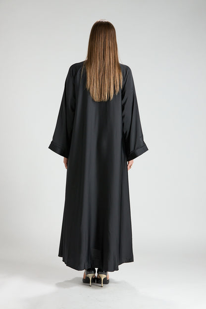 Safiya Black Abaya with Sheila