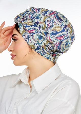 LIZARD PRINT TURBAN