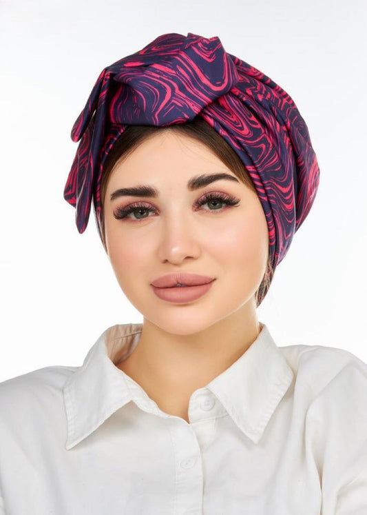 PURPLE LAVA TURBAN