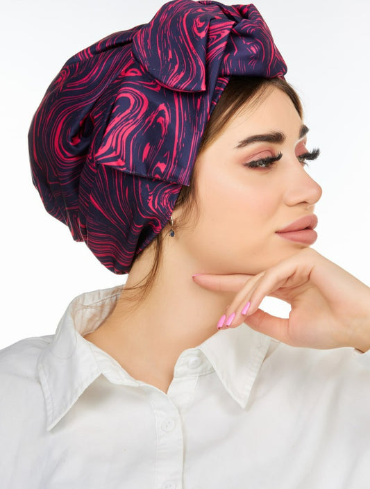 PURPLE LAVA TURBAN