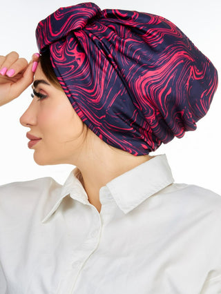 PURPLE LAVA TURBAN